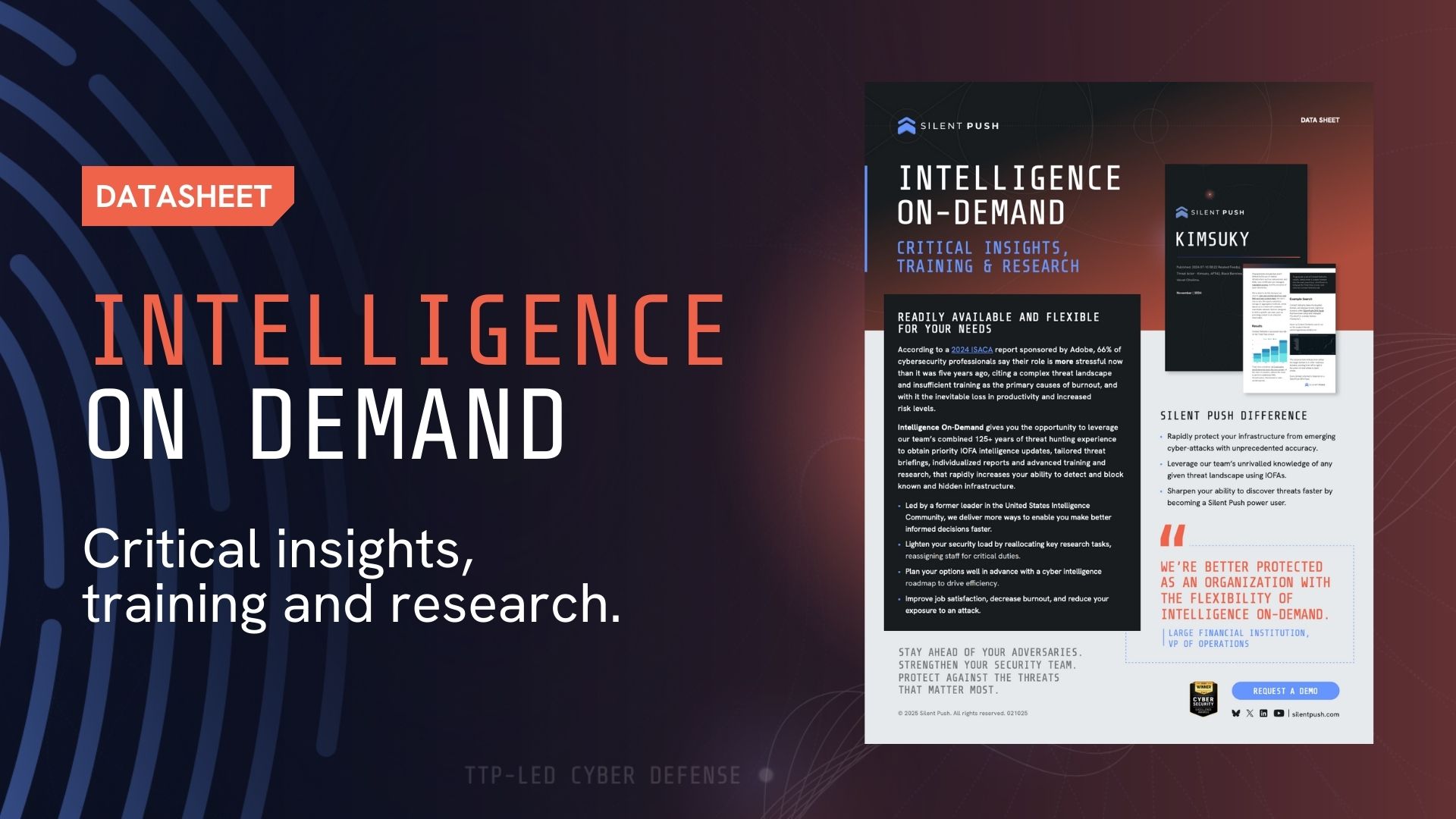 Intelligence on Demand