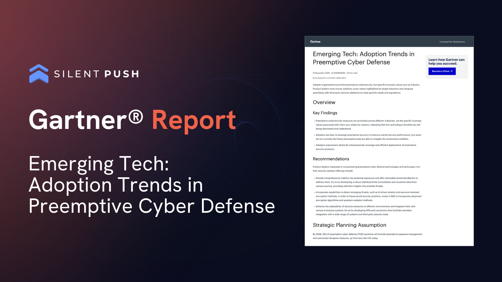 Gartner Report: Emerging Tech