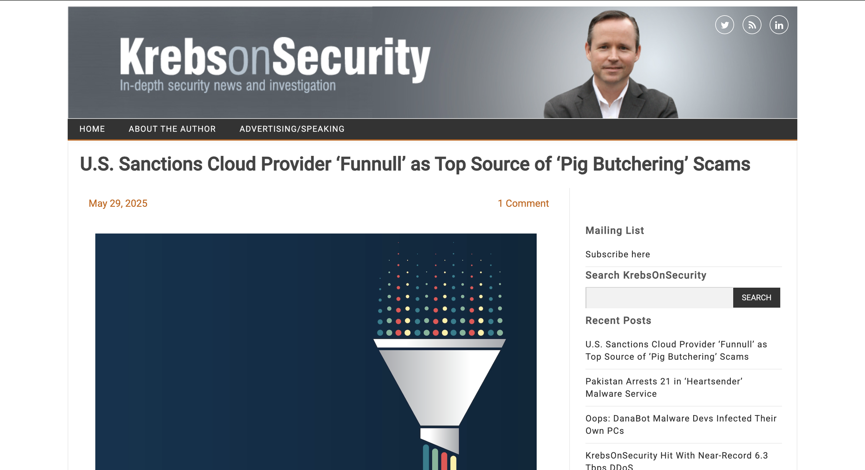 Krebs On Security FUNNULL