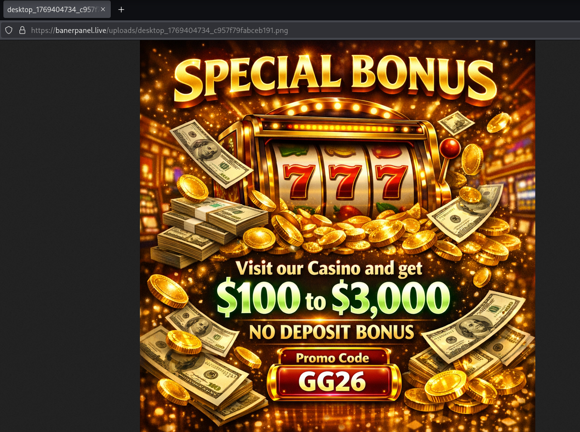 Screenshot of a special bonus casino slot machine ad, fig. 21