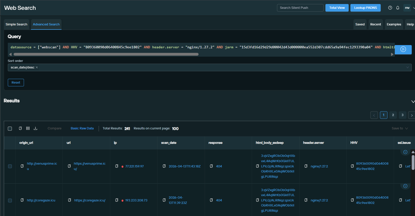 Web Search query results, fig. 4