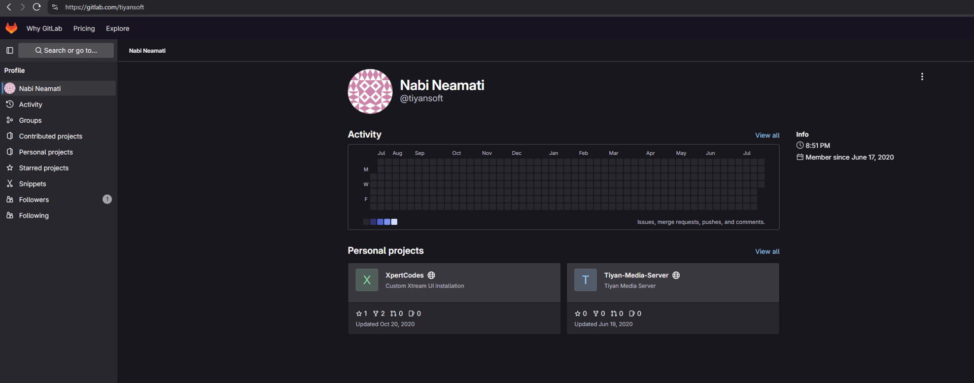 Source: gitlab[.]com/tiyansoft
