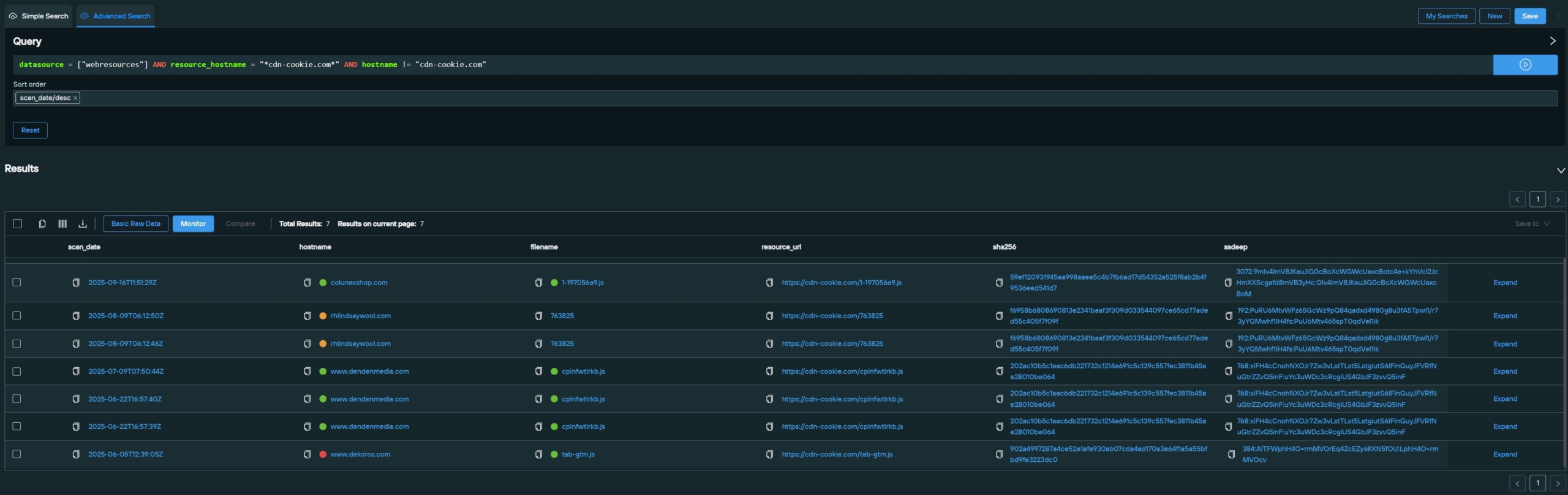 Our Web Search query revealed more than a dozen results
